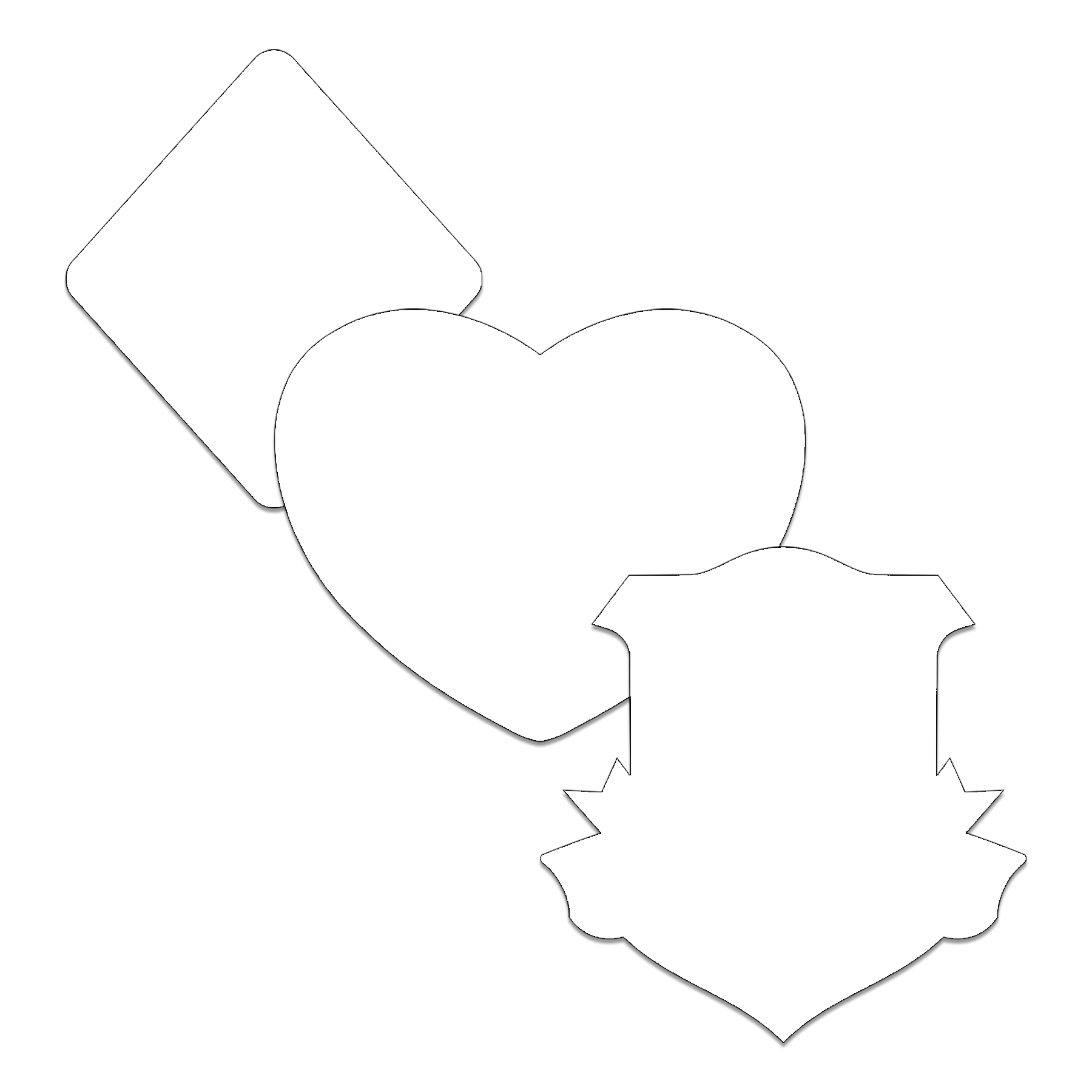 White Blank